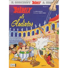 Asterix Nr. 3: Asterix als Gladiator (German, Hardcover)