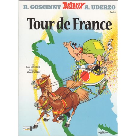 Asterix Nr. 6: Tour de France (German, Hardcover)