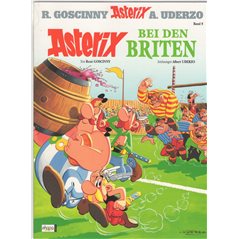 Asterix Nr. 8: Asterix bei den Briten (German, Hardcover)