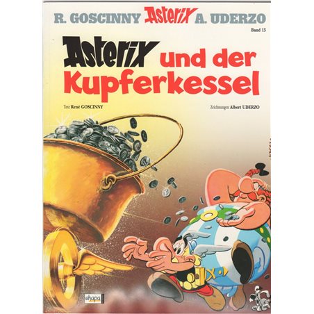 Asterix Nr. 13: Asterix und der Kupferkessel (German, Hardcover)