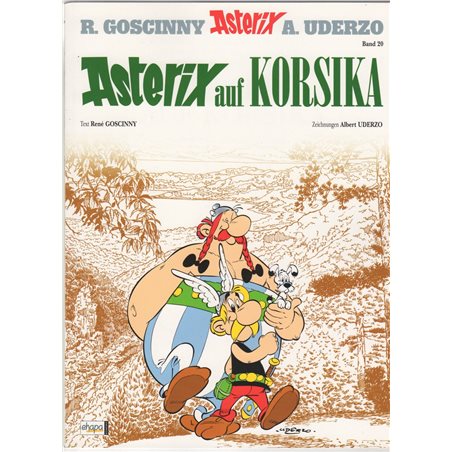 Asterix Nr. 20: Asterix auf Korsika (German, Hardcover)