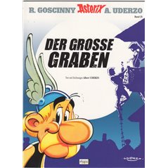 Asterix Nr. 25: Der große Graben (German, Hardcover)