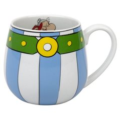 Asterix Mug Coffee & Tee: Obelix The Men`s belt, 420ml Könitz