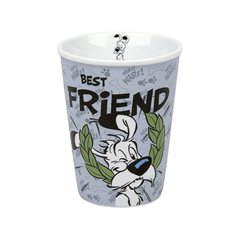 Asterix und Obelix Tasse Kaffe & Tee: To-Go Becher Idefix Best Friend, Könitz