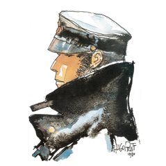 A4 Plastic Folder Corto Maltese L'Auteur et la bande dessinée (CM-15100105)