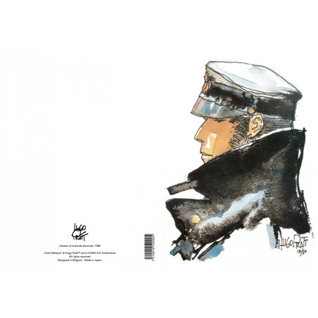 A4 Plastic Folder Corto Maltese L'Auteur et la bande dessinée (CM-15100105)