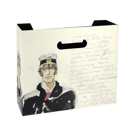 Aufbewahrungs- Box Portait aus den Corto Maltese Abenteuern, A4 Ordner (CM-54370101)