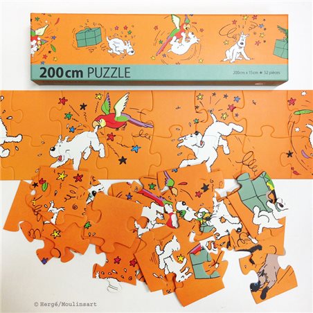Puzzle Tintin: Snowy Frise