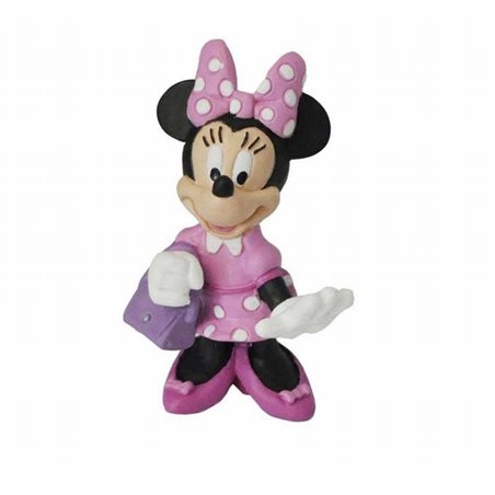Walt Disney Figur: Minnie Maus mit Tasche, 7 cm Bullyworld