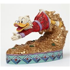 Figurine Uncle Scrooge McDuck treasure dive (Enesco 4046055)