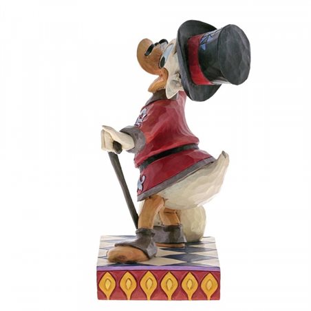 Walt Disney Figur: Kunstharzfigur Dagobert mit Geldsack (Enesco 6001285)
