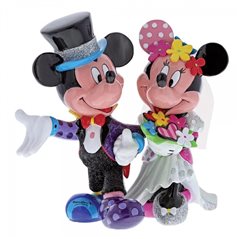 Collectible figure Mickey and Minnie Mouse Wedding, 19 cm (Enesco 4058179) 