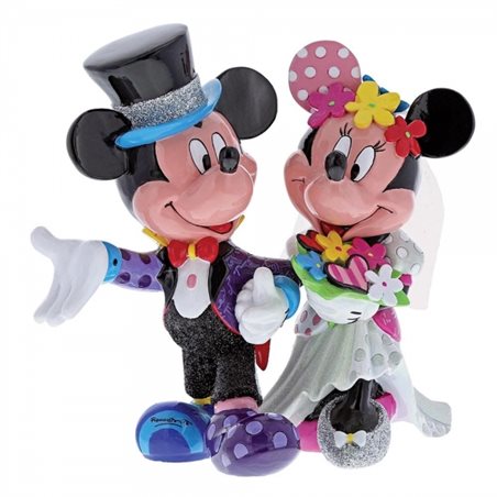 Collectible figure Mickey and Minnie Mouse Wedding, 19 cm (Enesco 4058179) 
