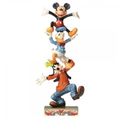 Disney Statue Goofy, Donald Duck & Mickey Mouse, 22 cm