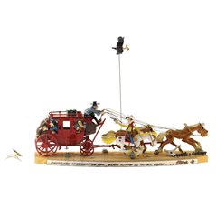 Lucky Luke Collectible scene: The Diligence (Pixi 5483)