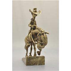 Lucky Luke Figur: Metallfigur Lucky Luke mit Jolly Jumper (Pixi 5498)