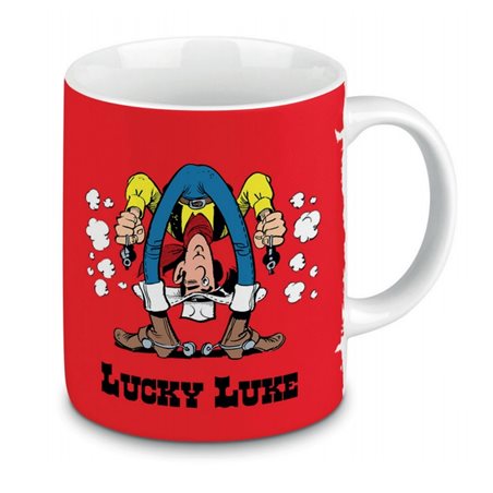 Lucky Luke Mug Coffee & Tee: Luke Upside Down. 300ml Könitz