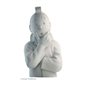 Porcelain-Bust Tintin: Tim denkend, matt