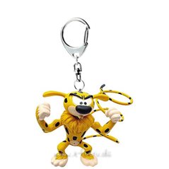 Keychain Marsupilami with muscles (Plastoy 65046)