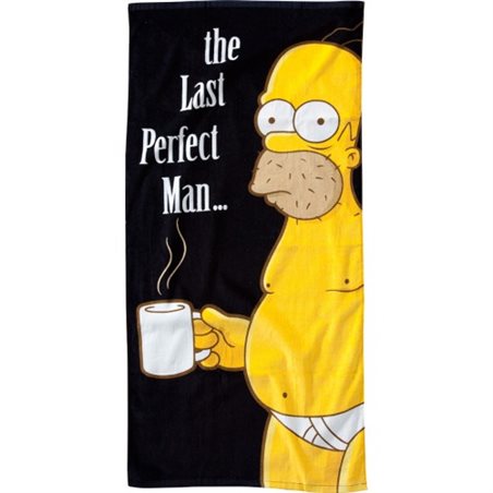 Handtuch Homer Simpson Perfect man