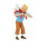 Tintin Figurine: Tintin fetches Snowy, 8cm (Moulinsart 42508)