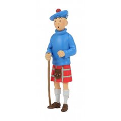 Tintin Figurine: Tintin in Kilt, 8cm (Moulinsart 42509)
