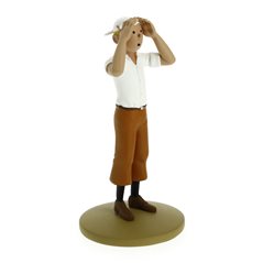 Tintin Collectible Comic Statue resin: Tintin in the desert, 12 cm (Moulinsart 42193)