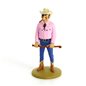 Tintin Collectible Comic Statue resin: Rastapopoulos holding a whip (Moulinsart 42202)