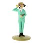 Tintin Collectible Comic Statue resin: Professor Calculus with his ear trumpet, 12 cm (Moulinsart 42216)