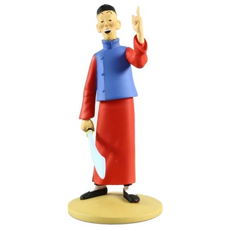 Tintin Collectible Comic Statue resin: Didi Jen-Ghié, 12 cm (Moulinsart 42218)
