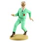 Tintin Collectible Comic Statue resin: Frank Wolf, 12 cm (Moulinsart 42221)