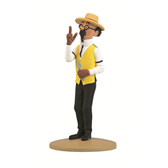 Tintin Collectible Comic Statue resin: Calculus the gardener (Moulinsart 42211)