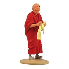 Tintin Collectible Comic Statue resin: The Monk Blessed Lightning, 12 cm (Moulinsart 42226)