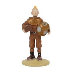 Tim und Struppi Comicfigur: Tim als Taucher, 12 cm (Moulinsart 42229)