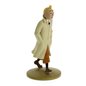 Tintin Collectible Comic Statue resin: Tintin in Trenchcoat, 12 cm (Moulinsart 42190)