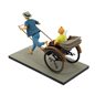 Tintin Statue Resin Fariboles: Tintin and Snowy in the Tuk Tuk (Collection Privilège 44021)