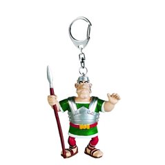 Asterix & Obelix Schlüsselanhänger: Legionär mit Speer (Plastoy)