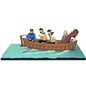 Tintin Statue Resin Fariboles: Tintin in the Sirius Jolly Boat (Collection Privilège 44022)