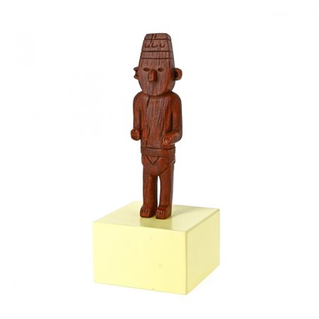 Tintin Statue Resin: Arumbaya Fetish: Le Musée Imaginaire de Tintin (Moulinsart 46001)