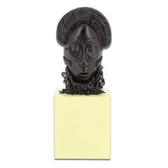 Tim und Struppi Comicfigur: Afrikanische Maske, 14cm: Le Musée Imaginaire de Tintin (Moulinsart 46012)