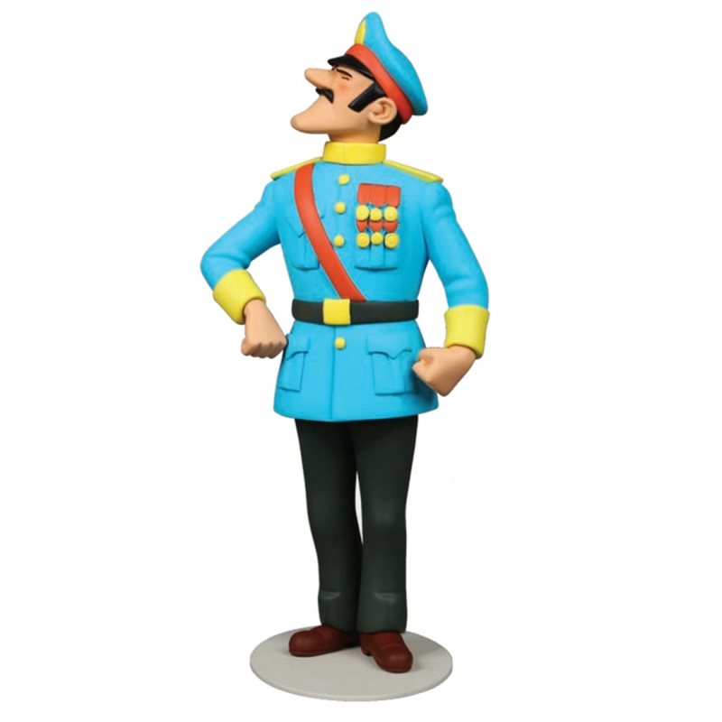 Tintin Statue Resin: General Alcazar: Le Musée Imaginaire de Tintin (Moulinsart 46018)