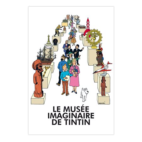 Tintin Statue Resin: Jolyon Wagg, 25cm: Le Musée Imaginaire de Tintin (Moulinsart 46013)