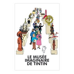 Tintin Statue Resin: Thomson and Thompson, 25cm, Le Musée Imaginaire de Tintin (Moulinsart 46011)