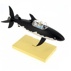 Tintin Statue Resin: Tintin and Snowy in the Submarine Shark, 26,5 cm (Moulinsart 46402)