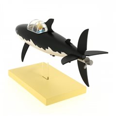 Tintin Statue Resin: Tintin and Snowy in the Submarine Shark, 26,5 cm (Moulinsart 46402)