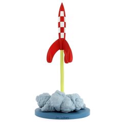 Tim und Struppi Rakete: Mondrakete, Take Off, 40 cm (Collection Les Icônes Moulinsart 46405)