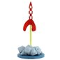 Tintin Statue Resin: The Lunar Rocket taking off, 40 cm (Moulinsart 46405)