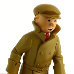 Tintin Statue Resin: Tintin and Snowy “HOMECOMING!” 22cm (Moulinsart 46948)