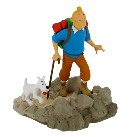 Tim und Struppi Bergsteiger, 25cm (Moulinsart 47000)