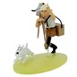 Tintin Statue Resin: Tintin the film director with snowy (Moulinsart 42177)